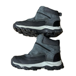 Lands’ End Men’s Squall Zip Insulated Snow Boats size 8.5